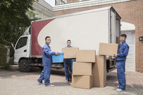 Local student removals support in Crystal Palace with boxes and furniture loading
