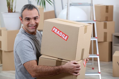 Removal team working on a residential move in Crystal Palace