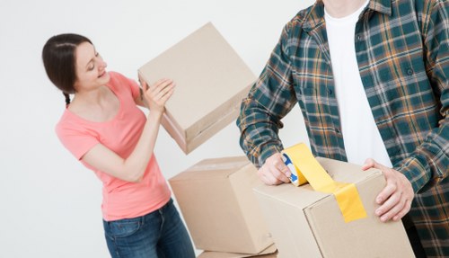 Removal team planning a local move in Crystal Palace