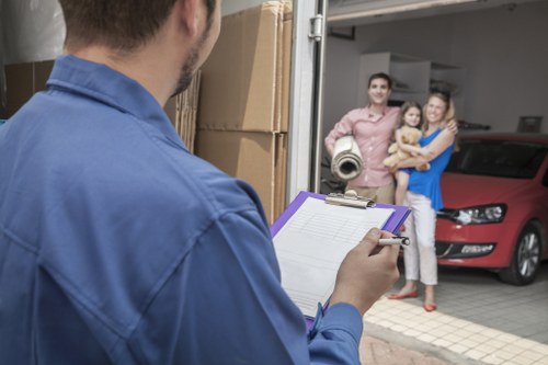 Safe and insured Crystal Palace removal van operation