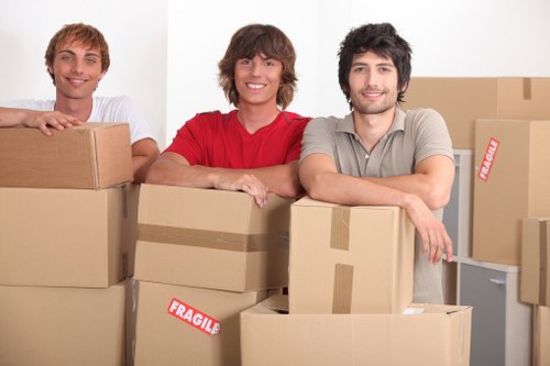 Recyclable packing materials and sorted waste for a sustainable move