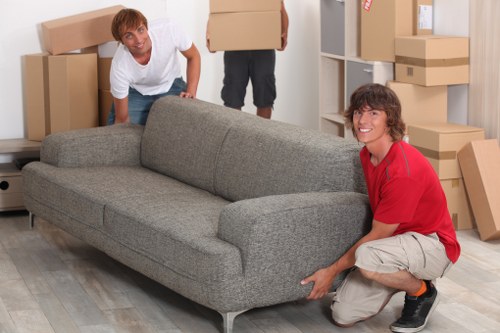 Man and van helping with a flat move in Crystal Palace