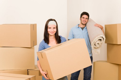 Commercial furniture transport with a removal truck in Crystal Palace